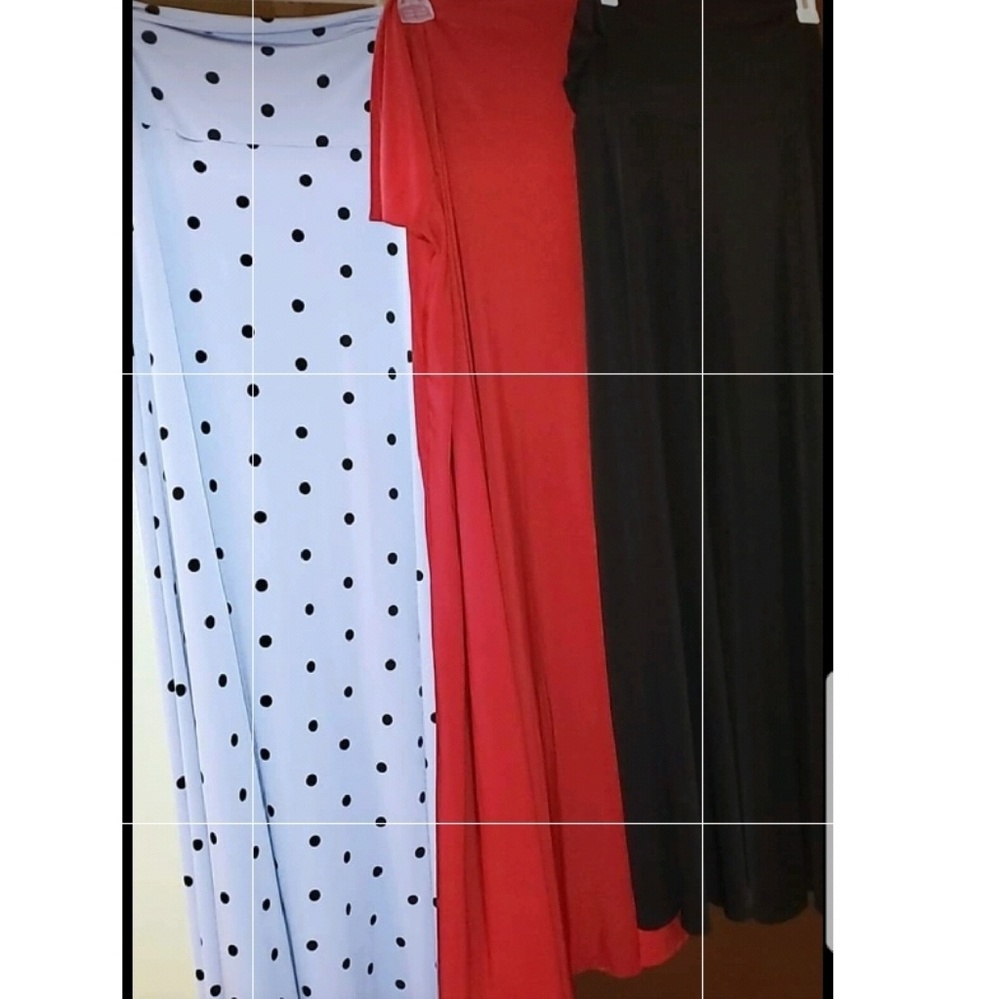 LulaRoe maxi skirts 3x
